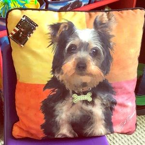 Poppartzee throw pillow